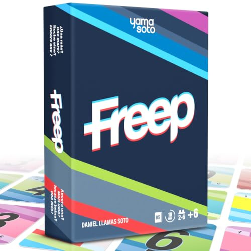 FREEP | Kortspel | Ta en Risk eller Stanna | 2–6 Spelare | Från 6 År
