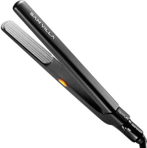 Sam Villa TEXTUR Professional Texturizing Hair Crimper Hair Iron With Precision Heat Control , 1 Count (Pack of 1)