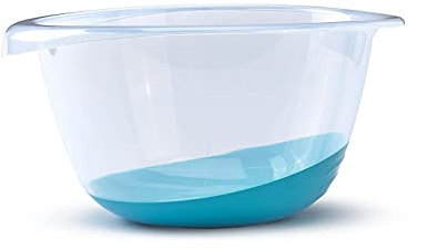 Whitefurze Premium Mixing Bowl, Teal, 6 litre