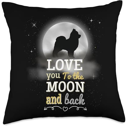 Pomeranian Pom-Dog Throw Pillow