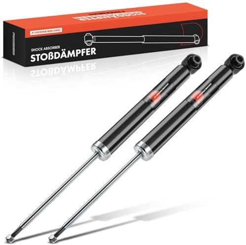 Frankberg 2x Stoßdämpfer Gasdruck Hinterachse 8E0513035T | Kompatibel mit A4 8EC, Exeo 3R2, Exeo ST 3R5, A4 Avant 8ED