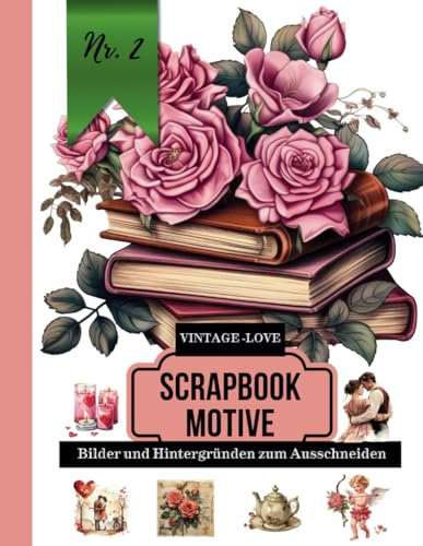 Scrapbook-Motive zum Ausschneiden: Vintage-Love