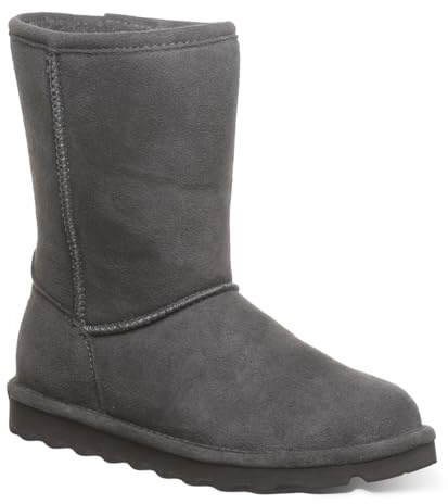 Bearpaw Unisex-Kinder Lauren Youth Schlupfstiefel | Klassischer Wildleder-Schlupfstiefel, bequemer Winterstiefel, mehrere Farben