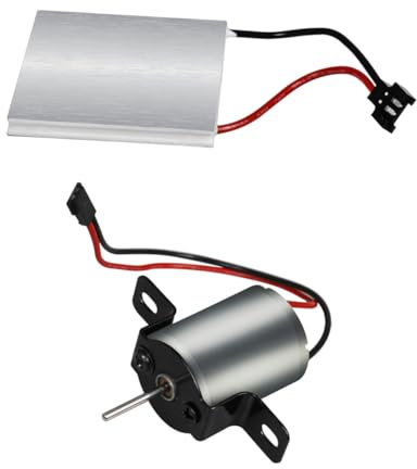 ULDIGI 1satz Kaminventilator Reparatursatz Mit Motor Und Wärmeleitgenerator Universelles Zubehör Für Kaminlüfter Und Ofenventilatoren Für Professionelle Und Private Anwendungen