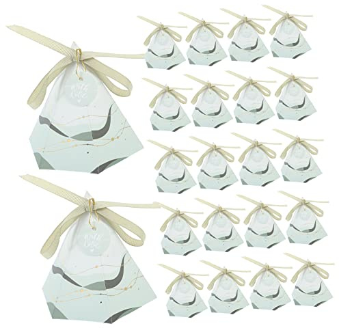 FRCOLOR Stück Hochzeitsgeschenkboxen Süßigkeitenboxen für Partygeschenke Tragbare Süßigkeitenbehälter Geschenkboxen Zum Basteln Elegante Hochzeitsdekoration