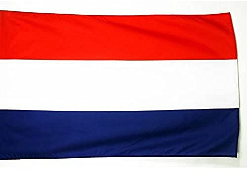 AZ FLAG Flagge Niederlande 250x150 cm Holländische Polyester 100D Hohlsaum | Für innen und außen dekorative Flagge Nederland doppelte Nähte und verstärkte Kanten mit Masttunnel 100D Polyester