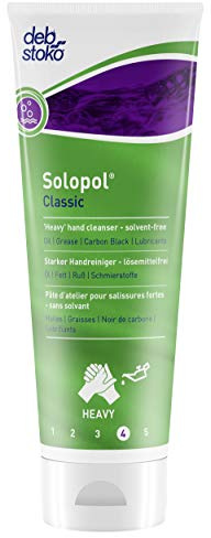 STOKO - Pasta per la pulizia delle mani, Solopol Classic, 250 ml, con aloe vera
