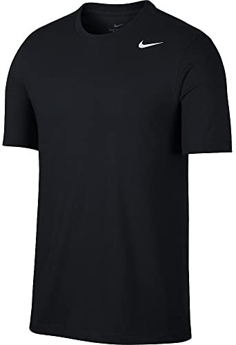 Nike Herren Dri-fit T shirt, Black/(White), M EU
