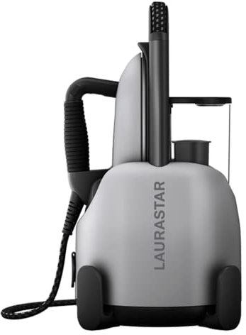 Laurastar Lift Xtra, 3-in-1 Bügelstation, die Ihre Kleidung entknittert, bügelt und reinigt, Hygienische Reinigung, Alu-3D Activsohle, Vertikales Bügeln, Abnehmbarer Wassertank