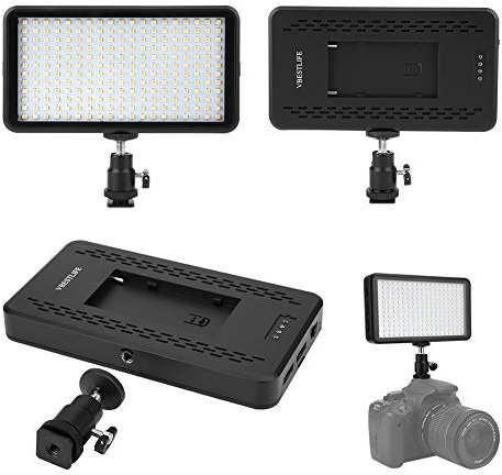 Fotolicht - Kamera Licht Led Kamera Videoleuchte Led Videolicht 3200K / 6000K DSLR Ultradünnes Tragbares Dimmbares Videolicht Hochzeit Outdoor-Fotografielicht Nachrichten Interview Fülllicht