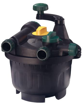 Aquagarden Clean Pond Machine 7000 | Teichfilter drucklos mit 2-in-1 Filtermedium| gegen Algen & grünes Wasser| einfache Reinigung| inkl. Probe Clean Pond Pods| für Teiche bis 7.000 L