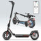 Electric Scooter Adult, 500W Peak Motor, 42km Long Range, 10” Solid and Pneumatic tire,3 speed mode, Foldable Electric Scooters,36V 10.4Ah Electric Scooter for Adults and Teens