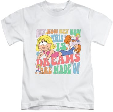 New Spirit Original Hey Now This is What Dreams are Made of Lizzie McGuire Tee T-Shirt Funny Unisex T Shirt Top White