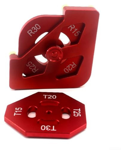 Puupaa 2 Router Templates for Woodworking, Radius Jig Router Corner Jig, Router Table Corner Gauge Template Set Router Trimming