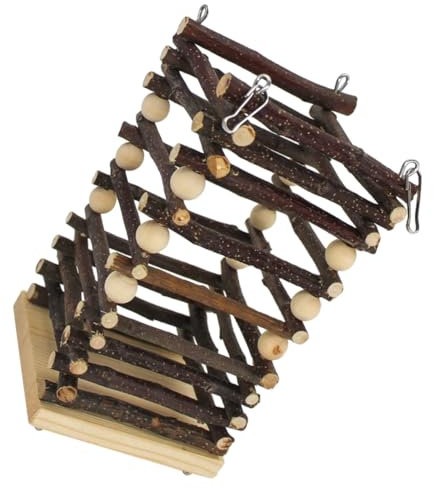 Yardwe Hängender Grasfutterspender - Holzbehälter Mit Hasenhalter Für Kleintiere