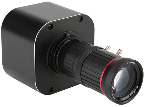 HUIOP 4K Webcam,4K HD USB Camera 10X Optical Zoom 5-50mm Variable Lens 8MP Mini Web Camera with Microphones 1920x1080@60fps Manual Focus with 2 Image Formats MJPEG and YUY2