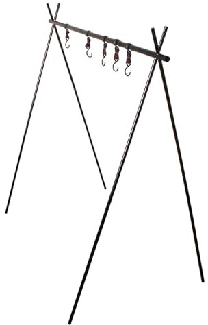 Estante para Colgar Utensilios de Cocina, Estante Colgante para Acampar Al Aire Estante Plegable para Acampar Al Aire con Gancho, Utensilios de Cocina, Estante