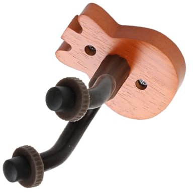 Generisch Ukulele Wandhalterung Aus Buchenholz Kreativer Ständer Für Ukulele Gitarre Violine Und Mehr Robuster Und Stilvoller Instrumentenhalter Für Wandmontage
