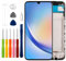 Duotipa Neu 6.5 OLED Display Kompatibel mit Samsung Galaxy M34 5G SM-M346B (Schwarz mit Rahmen) LCD Display Touchscreen Digitizer Montage mit Reparatur Tools Kit
