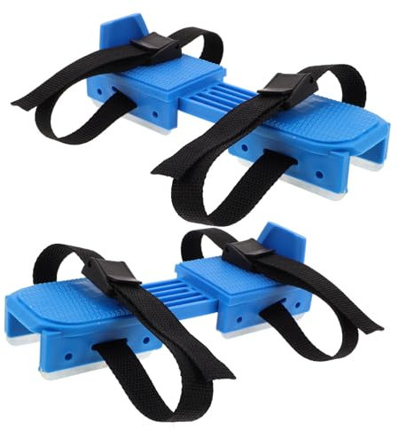 Abaodam Verstellbare Eislaufschoner Mit Doppelkufen Und Riemen Für Junge Mädchen Sicherer Schutz Für Anfänger Multifunktionale Schlittschuhe Und Skihelfer Für Outdoor-Sport Im Winter
