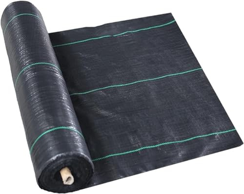 EYRMQWJPC Les Jardins sont tissés, Tissu paysager Anti-Mauvaises Herbes - Membrane géotextile Durable(0.5 * 200m)