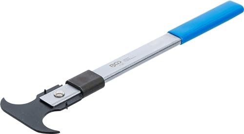 BGS 118 | Doppelhaken mit Gelenk zur Demontage von Radialdichtringen | Hebelarm 320 mm | 5 arretierbare Stellungen bis 45° | gehärteter Hebel-Einsatz | beschichteter Griff