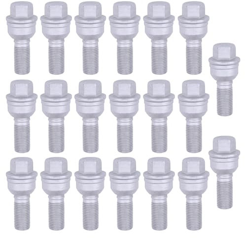 Radschraube Radbolzen M14x1,5 Kegelbund Außensechskant für Alufelgen - Felgenbefestigung für Touareg, CR7, ID Buzz, A8, D4, D5, 4N, Q3, 8U, F3, Q5, 8R, FY, Q7, 4M, Q8, E-Tron