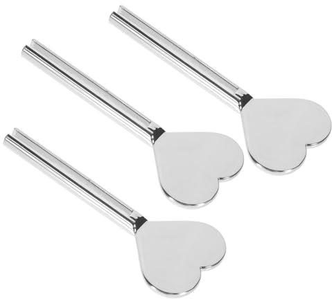 Anneome 3pcs Metal Tube Toothpaste Squeezer Manual Tube Roller for Bathroom for Rolling Out Toothpaste and Cosmetics