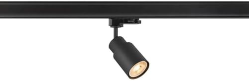 SLV PURI 2.0 TUBE, Schienenstrahler, für 3 Phasen Schienensystem, Schwarz