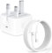 20W Fast Charger,Charger Plug and Cable 1M [MFi Certified], 20W USB C Fast Charger Compatible for iPhone Power Adapter with USB C to iPhone 14 13 12 Pro Max/Mini/11/XS/SE/8 (White_UK Charger)