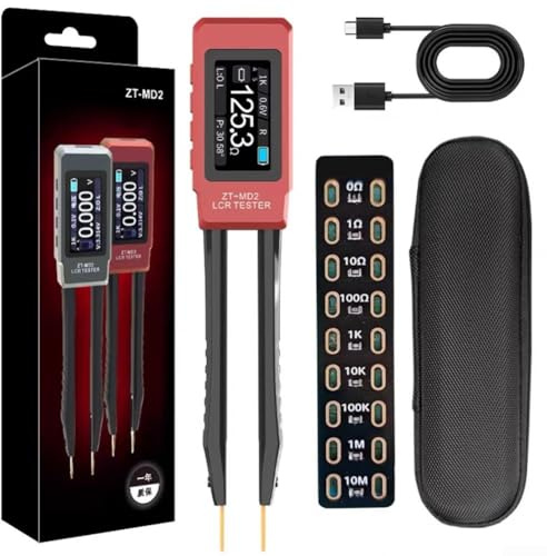 Intelligent Lcr Digital Clamp Meter Zt-md2 For Surface Mount Device Testing With High Resistance And Capacitance Measurement Kit(high)
