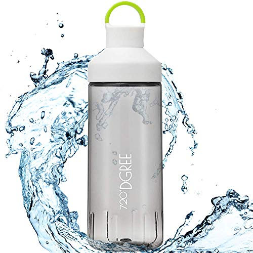 Trinkflasche twinBottle – 700ml - Tritan Wasserflasche mit 2-Wege-Öffnung - Auslaufsichere Sportflasche - BPA Frei - Perfekt für Sport, Outdoor, Schule - Einfaches Befüllen & Reinigen Dank Weithals