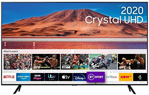 Samsung 55 TU7100 HDR Smart 4K TV with Tizen OS