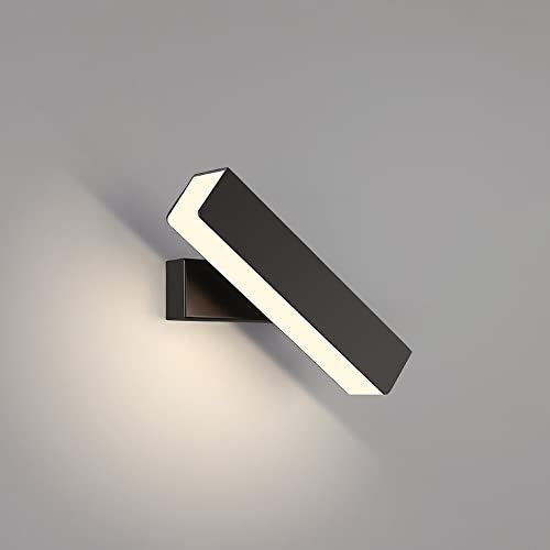 Jadssox LED-Wandleuchte, rechteckig, Wandhalterung, verstellbare Wandlampe, Moderne Schlafzimmer-Nachttischleuchten, schwenkbare Wandlampen, Nachtlichter zum Lesen im Wohnzimmer