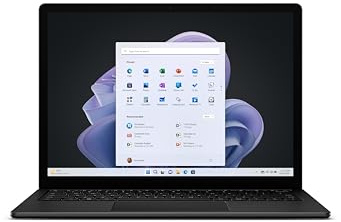 Microsoft Surface Laptop 5 i7-1265U Notebook 38,1 cm (15 Zoll) Touchscreen Intel® Core™ i7 16 GB LPDDR5x-SDRAM 512 GB SSD Wi-Fi 6 (802.11ax) Windows 11 Pro Schwarz