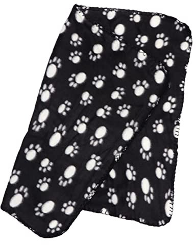 YARNOW Wendbare Haustierdecke Aus Doppelseitigem Fleece Für Hunde Katzen Flauschig Atmungsaktiv Pflegeleicht Schützende Und Kuschelige Matte Für Tierbetten Und Sofas