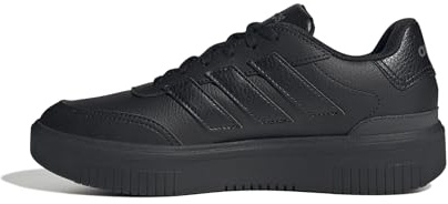 adidas Women's COURTBLOCK Shoes, core Black/core Black/Carbon, 6.5 UK