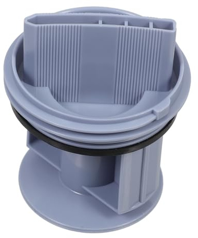 Washing Machine Drain Pump Plug Filter with Abs Body and Easy Installation | Pump Protection, Lint and Debris Filtering, Drain Connector Fit, Washer Replacement Part for Appliance Maintenance