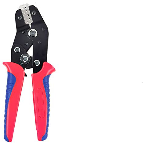 HZWMQDLF Pinces à sertir SN-48BS/2549 pour bornes XH2.54 Tab2.8 4.8 6.3 /tubulaires/isolées avec kit de 8 mâchoires Pinces électriques, SN, 48BSR, 190 mm x 62 mm