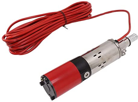 Solar Water Pump DC Screw 24V 260W High Efficiency Stainless Steel Pump for Yachts Fishing Boats Homes Ranches Farms Ponds Orchards Industrial Wastewater 78 x 385mm