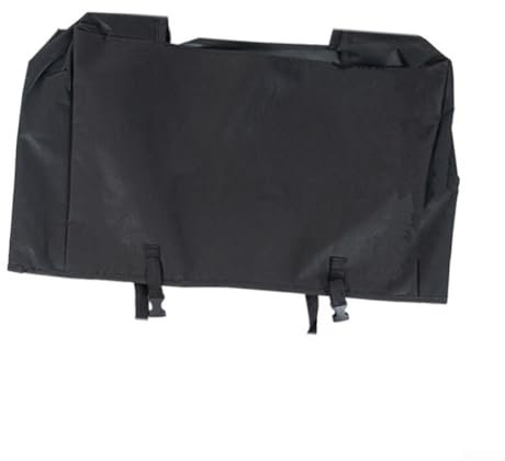 Wagon Cart Trolley Dustcover with Easy Carry Feature, Perfect for Outdoor Enthusiasts (Black)