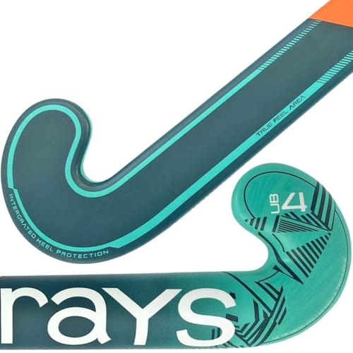 Longstreth Grays - Palo de hockey sobre césped con cociente de carbono 40, perfil de arco de control para principiantes y jóvenes, ideal para jugar al aire libre, 36.5 pulgadas