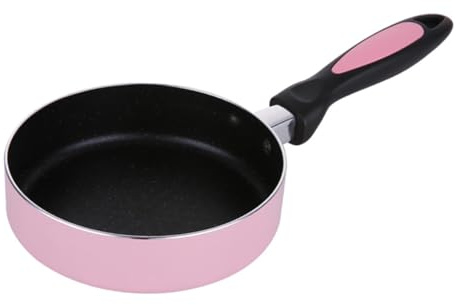 GLEAVI Padella Antiaderente 16Cm Padella per Pancake e Uova Materiale in Pietra Compatibile Induzione