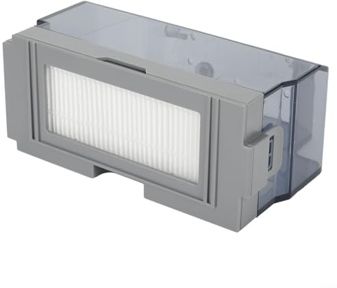 Accesorios de la caja del cubo de basura del reemplazo, caja del cubo de basura del aspirador con el filtro para el robot aspirador M210 M213