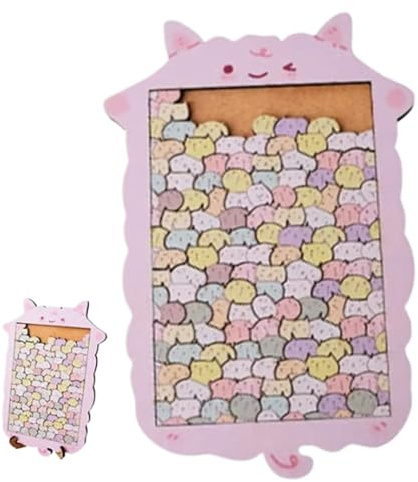 Puzzle en Bois,Jouets Éducatifs Encadrés - Décoration en Bois avec Motif,pour Étudiants Hommes Salle De Voyage Salle Jeux Salon Chambre Table Fête