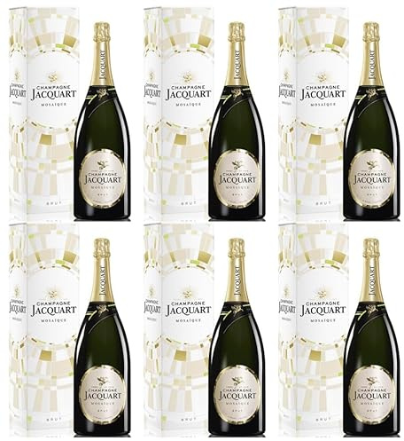 Jacquart Brut Mosaique con astuccio - Cassa di 6 bottiglie di 75 cl - Champagne