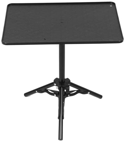 ANDRESLAD Adjustable Projector and Laptop Stand Tripod with Height and Angle Flexibility Portable Desktop and Bedside Shelf for Home and Office Use Easy Installation Multi-Functional