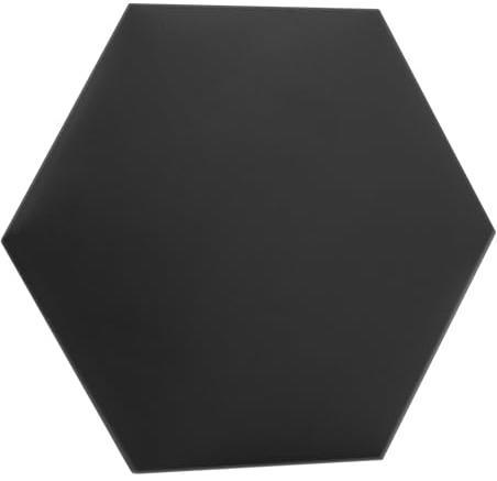 murando - Gepolstertes Wandkissen Bettkopfteil Hexagon Kunstleder 40x35 cm - Polsterpaneel Wandpaneele Gepolstert Wanddeko Schlafzimmer Wohnzimmer Kinderzimmer - Graphit