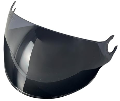 Generico Visiere per casco, Visiera Airflow for LS2 OF562 Accessori for visiera Airflow Lentes para Ca-sco Motorcycle Replacement(Deep Black)
