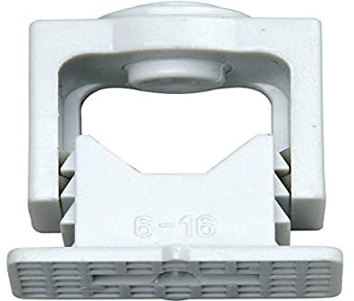 Kopp 341704089 Greif-Iso-Schellen 6-16 mm, mit Klemmschraube, 10 Stück, grau